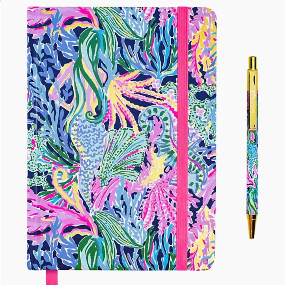 SOLD-New! Lilly Pulitzer Journal with Pen